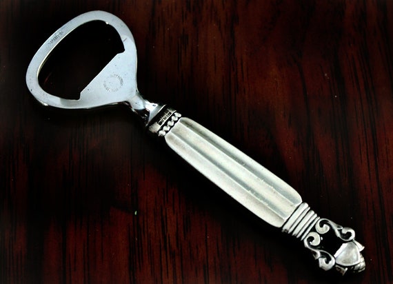 ACORN Bottle opener, long handle I Georg Jensen
