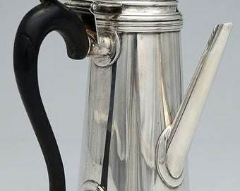 Sterling silver tea coffee pot Kirk Stieff williamsburg