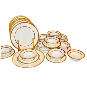 10 Antique Minton Dinnerware Ramekin and Saucer Set