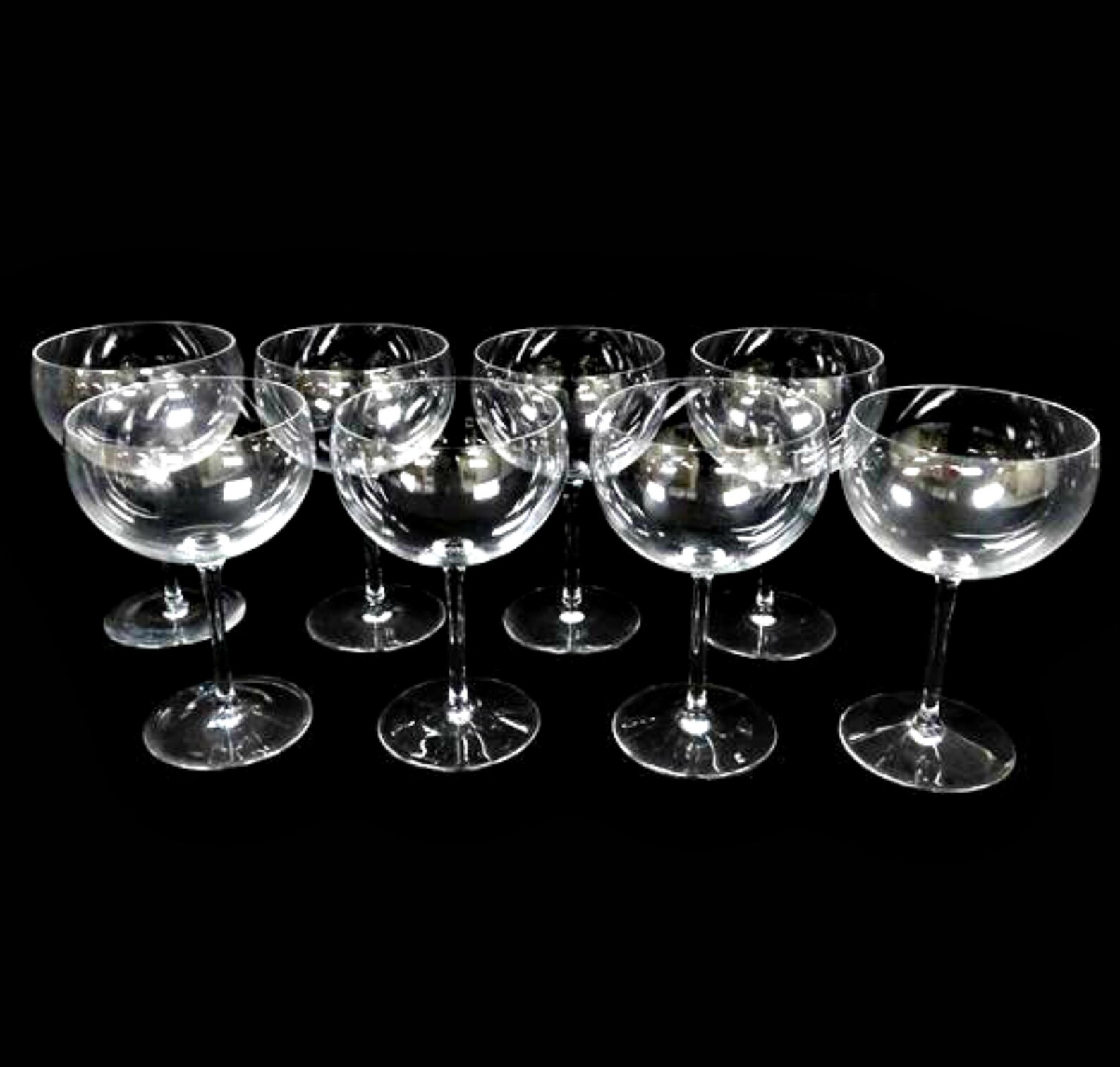 11 Baccarat Crystal Balloon Wine Glasses Pavillon chambertin Etsy
