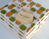 Ceramic Tile Coasters - Retro Pineapples 038