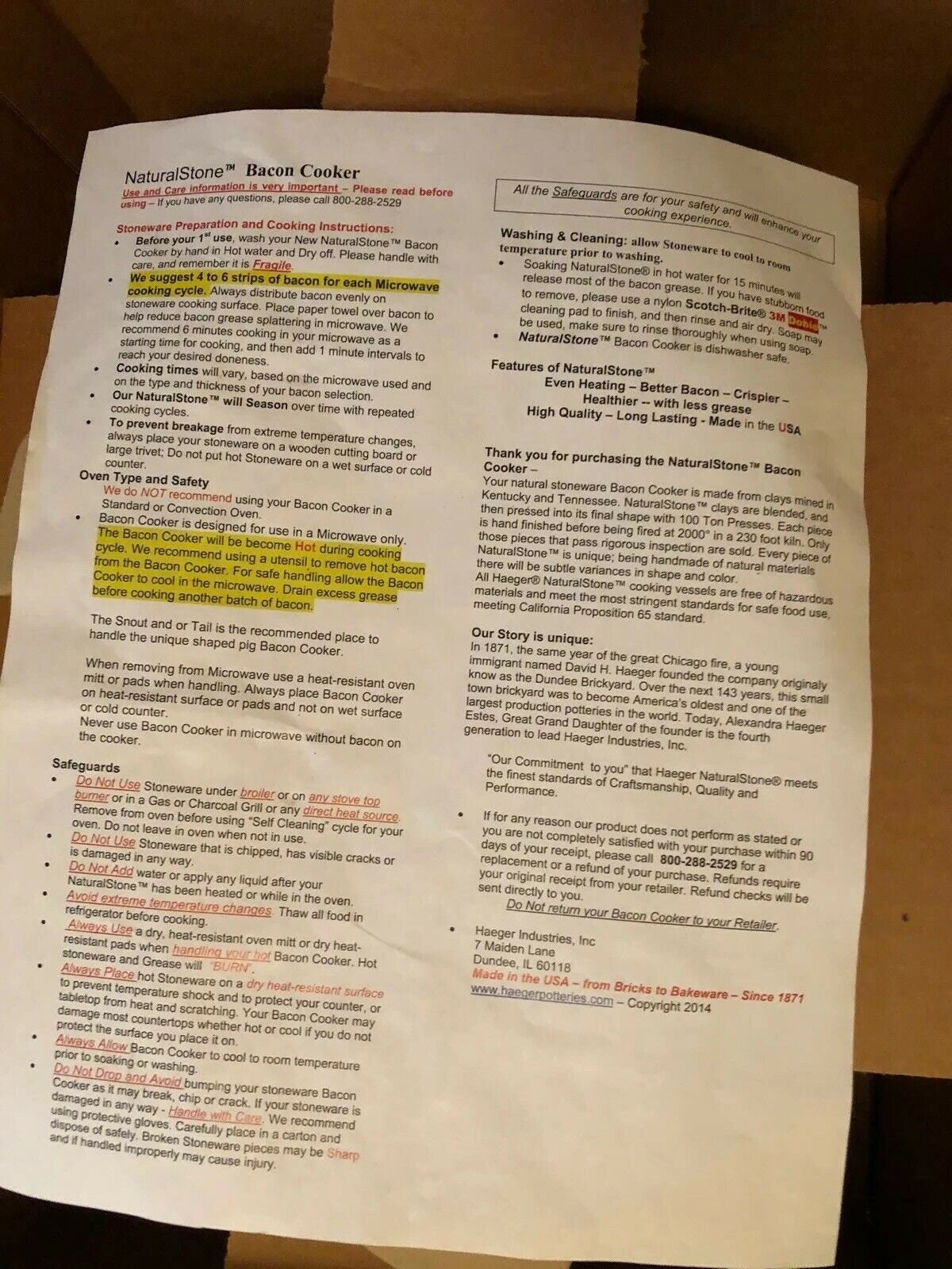 Haeger Natural Stone Microwave Bacon Cooker Pig Etsy