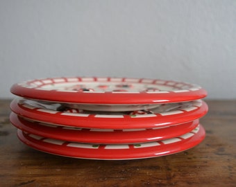 Hausenware Ladybug Dessert Plates - set of 4