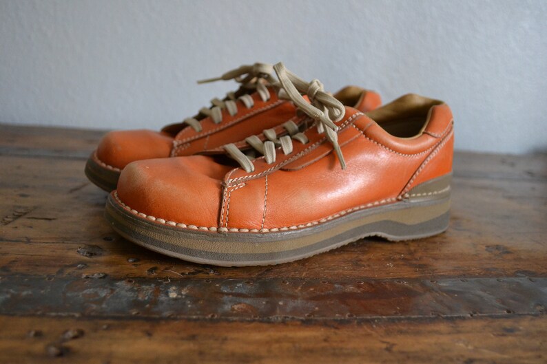 Vintage Rockport Leather Shoes Size 6M Etsy