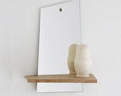 Shelf with mirror