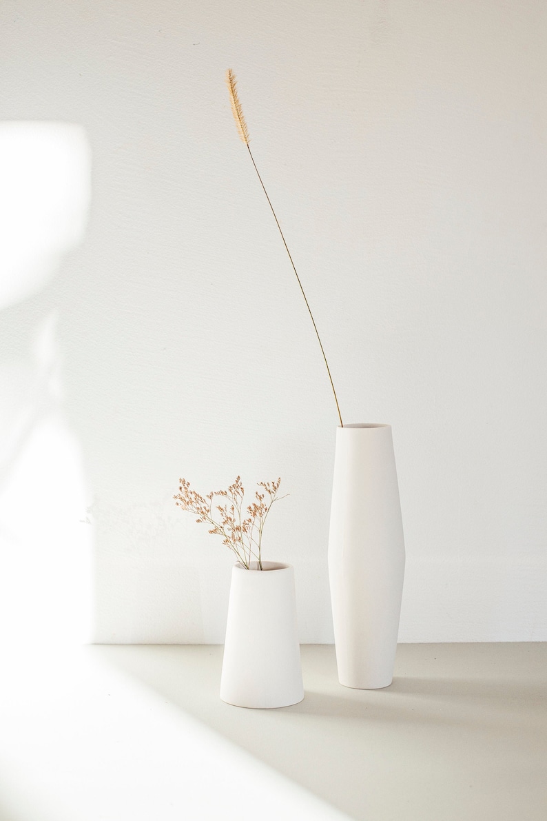Vase porcelain small / large image 1