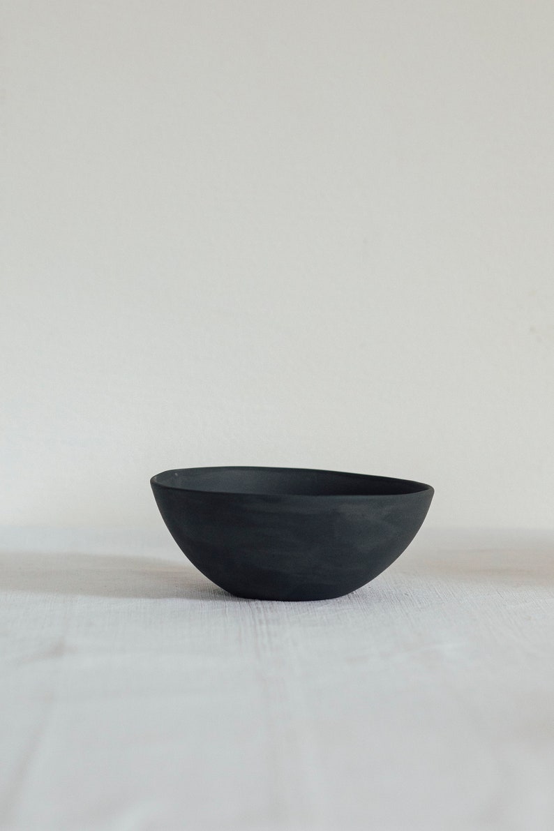 Bowl porcelain gray per piece image 4