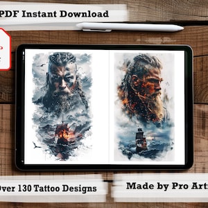 Over 150  tattoo designs - The Great Vikings tattoo designs