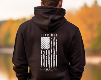 Fürchte dich nicht Hoodie, christlicher Hoodie, religiöses Geschenk, Jesus Hoodie, Kirchengeschenk, Glaube Hoodie, Bibel Vers Hoodie, Herren Hoodie, Damen Hoodie