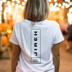 Jireh, Christian Shirt for Women, Christian Shirt for Men, Jesus Shirt, Faith Shirt, Christian T-Shirt, Gift Men, Gift Women, Church Shirt