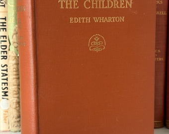 1st edition Edith Wharton The Children hardback book from 1928 Appleton and Company Edith Wharton First Edition Hardback Book