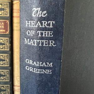 The Heart of the Matter by Graham Greene first edition 1948 beautiful copy of William Heinemann Ltd hardback 1st impression book