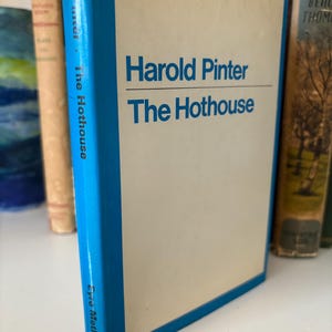 1.ª edición Harold Pinter The Hothouse Libro de tapa dura 1980 sobrecubierta original publicado por Eyre Methuen primera edición Pinter