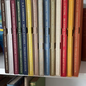 1st edition set of 14 Walter Neurath Memorial Lecture books. Presentation copies in hardback slip cases beautiful condition 1st ed books