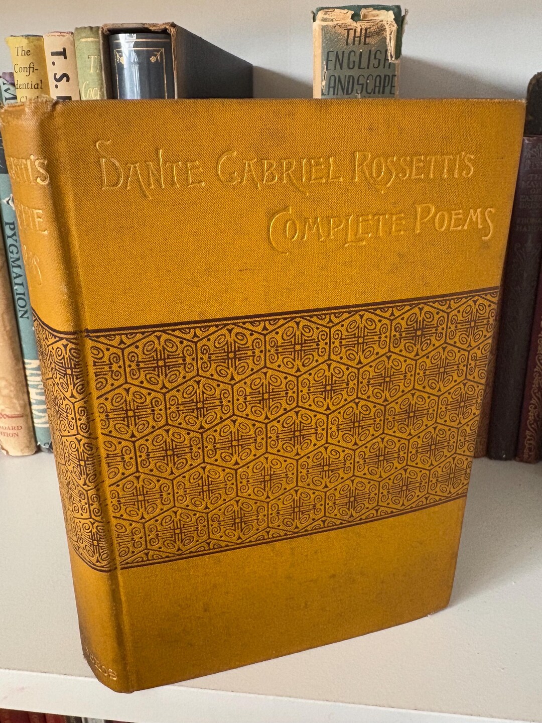 Dante Gabriel Rossetti’s Complete Poems 1st Authors Edition From 1887