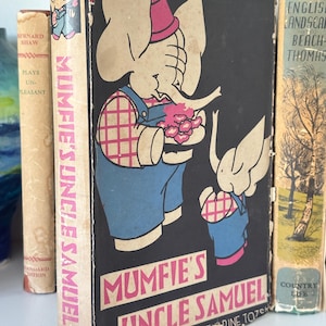 Mumfie&#39;s Uncle Samuel 1939 First Edition - Vintage Children&#39;s Book - Katharine Tozer - Rare Collectible - Whimsical Illustrations
