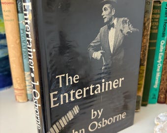 The Entertainer by John Osborne: 1957 amazing condition First Edition hardback book, Tony Armstrong Jones Dust Jacket