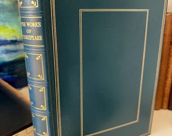 1965 Shakespeare Gesamtwerk: India Paper, Marokko Einband