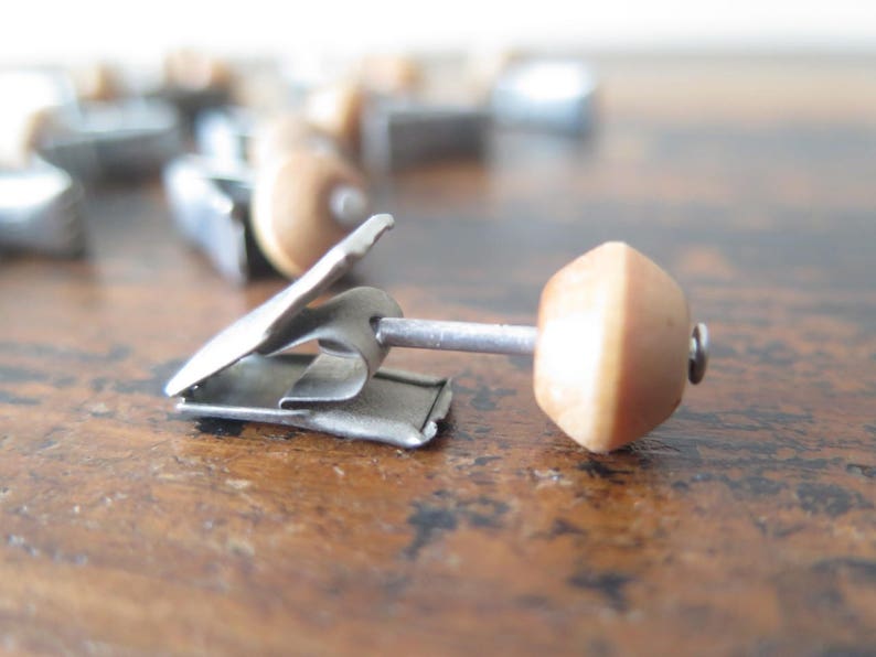 Swedish Curtain Clips Scandinavian @222 Vintage Curtain Pegs Set of 20 Metal Wood