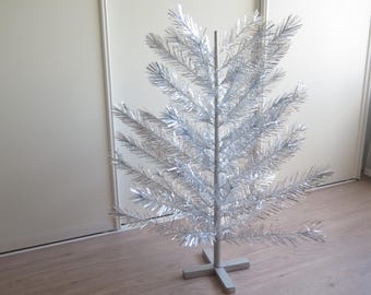 アルミ製クリスマスツリー、シルバー、アルミ、ツリー、クリスマス