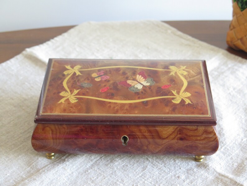 Antique wooden music boxes Clearance