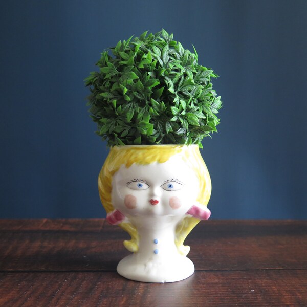 Scandinavian Head Vase Etsy