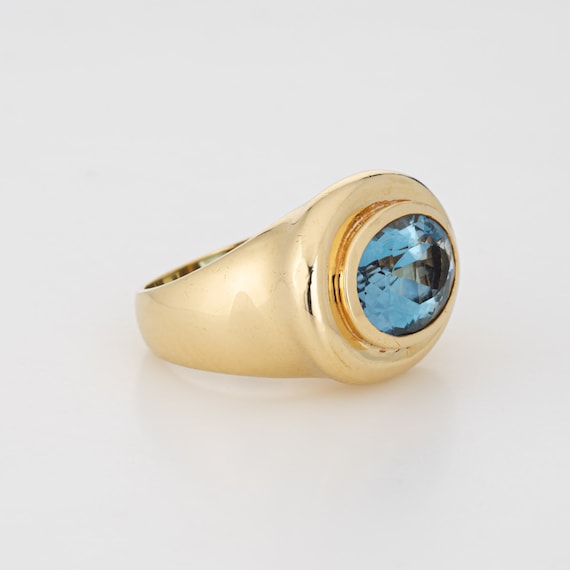 1981 Tiffany & Co Aquamarine Ring Paloma Picasso … - image 3