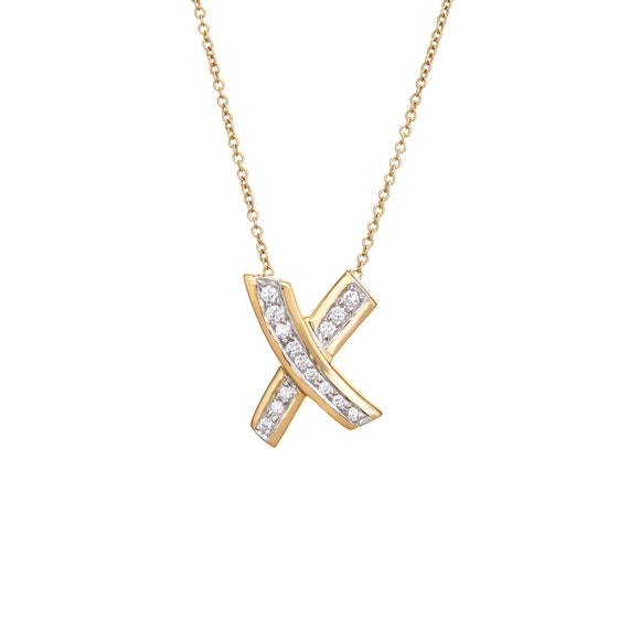 Tiffany & Co. // Sterling Silver Graffiti X Necklace – VSP Consignment