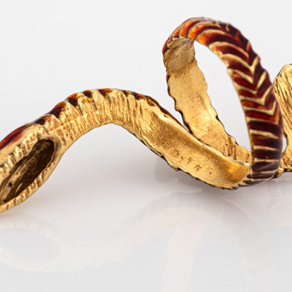 Cartier snake ring online