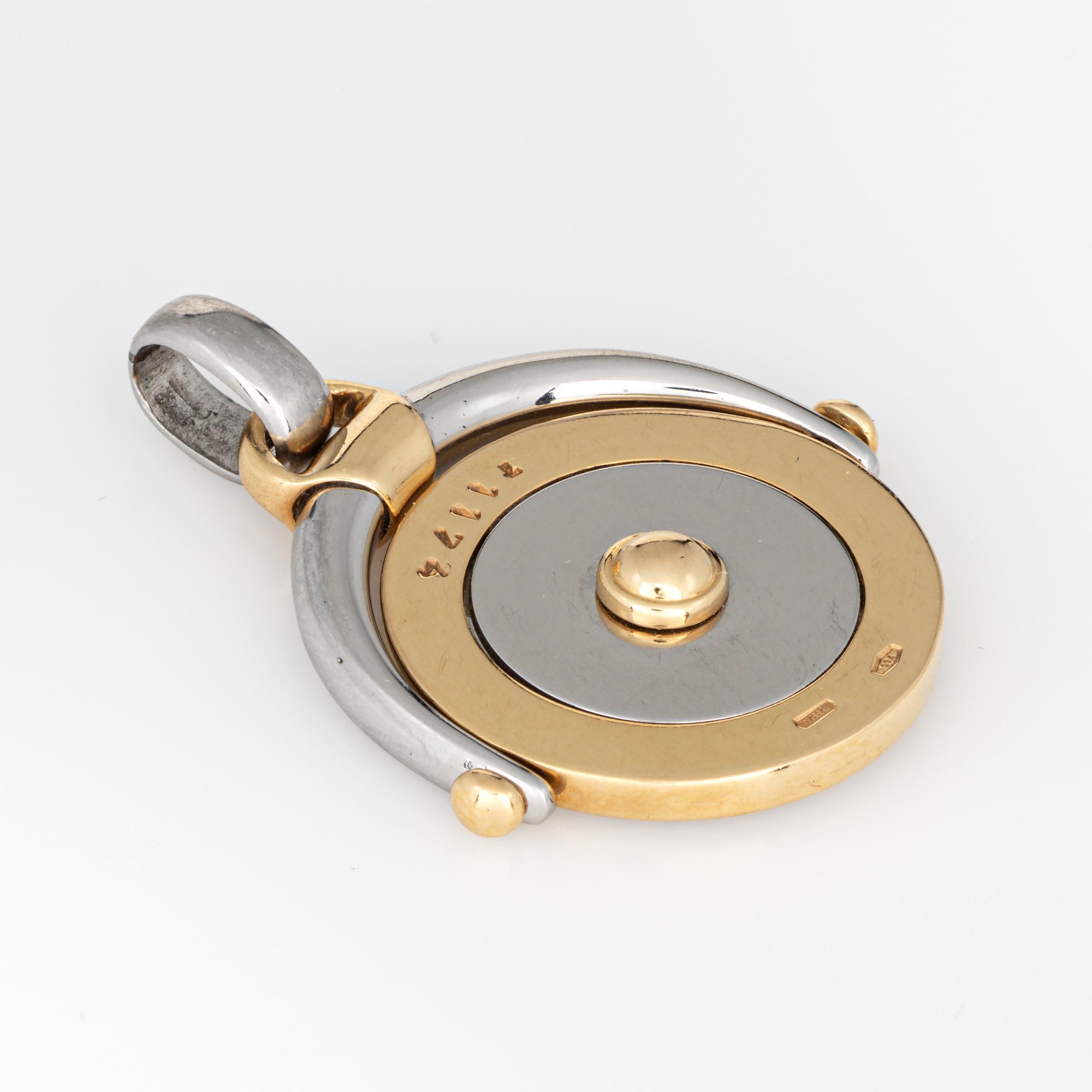 ブルガリ アクエリアス ペンダント スピナー ヴィンテージ 18K 