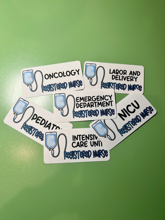 Nurse Stickers Set of 50 Nurse Stickers Medical Nursing Student Waterproof  Decal