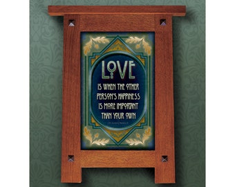 Arts and Crafts Framed Print. Love subject. Great for Arts and Crafts, Mission style and Craftsman homes.