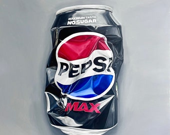 Pepsi Max -  Original Oil Painting