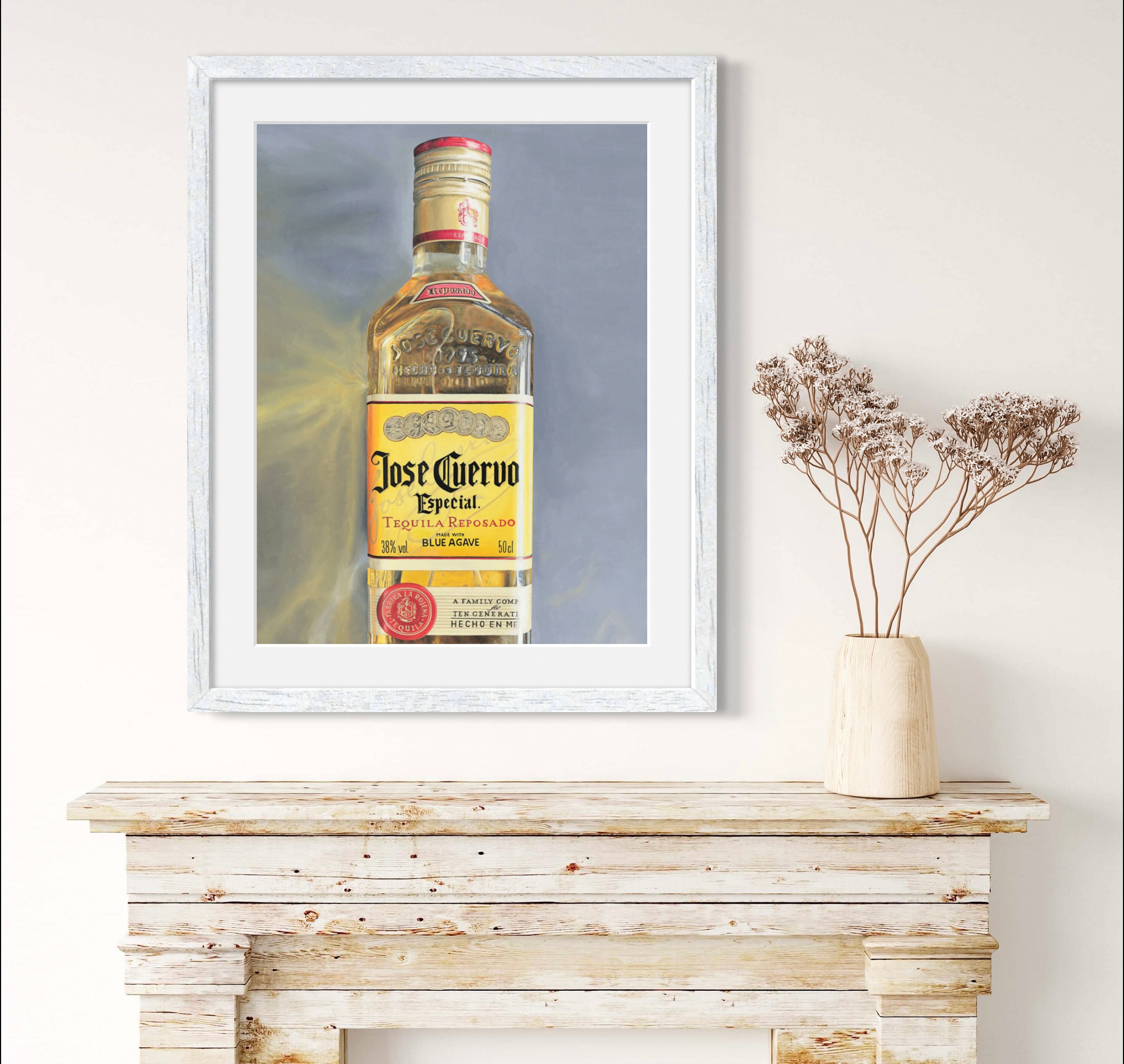 今年人気のブランド品や Jose Cuervo Etsy - Print Edition Limited - Tequila 画材