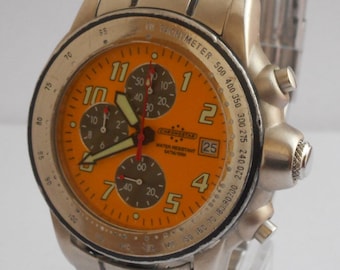 The yellow dial chronograph