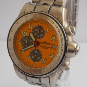 Le chronographe à cadran jaune