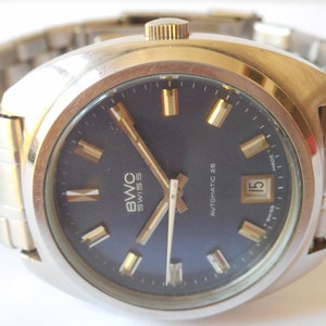 Before I decide to keep it for myself. BWC auomatic mens watch 25 jewel