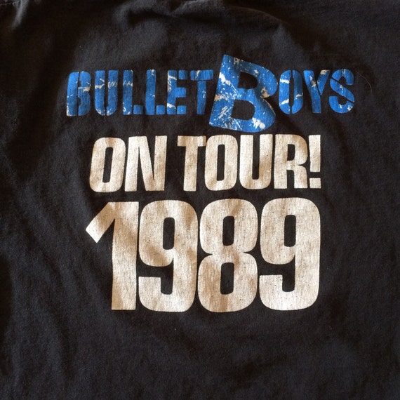 Bullet Boys Vintage 80s Rock Concert Tshirt XL - image 3