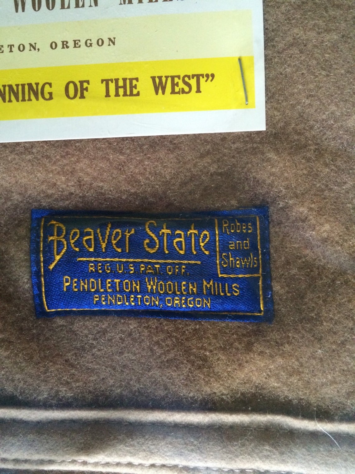 Beaver State Robe NOS 60's Pendleton Beaver State Robe Blanket IN BOX Vintage - Etsy