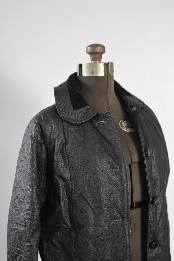 Vintage 50s Leather Jacket - image 2