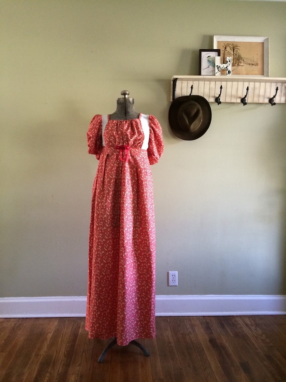 Red Prarie Dress - image 2