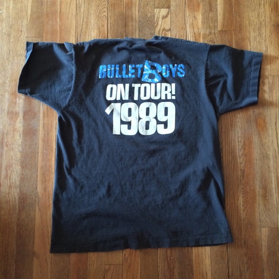 Bullet Boys Vintage 80s Rock Concert Tshirt XL - image 4
