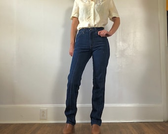 Vaqueros rectos de cintura alta estilo vaquero Dee Cee Western Classic, talla 26