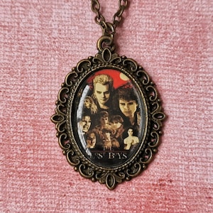 Die Lost Boys inspiriert Cameo Halskette - Silber Option erhältlich