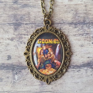 The Goonies Inspired Cameo Necklace- Silver Option Available