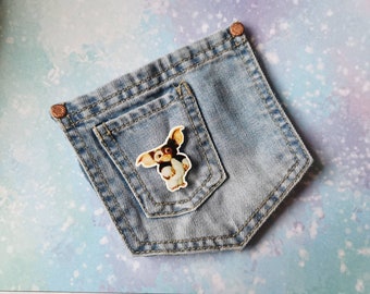 Broche/Pin/Insignia Gizmo ---- Película de terror retro de los 80 Gremlins