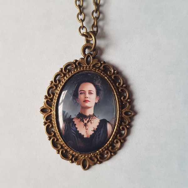 Penny Dreadful Inspired Cameo Necklace- Silver Option Available