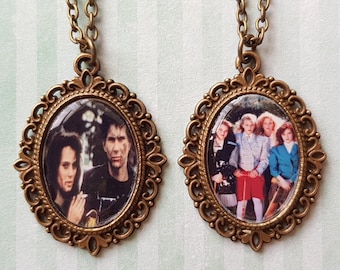 Heathers Inspired Cameo Necklace- Silver Option Available