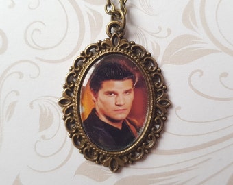 Angel Inspired Cameo Necklaces / Buffy Vampire Slayer / Joss Whedon / Angel Investigations / 90s