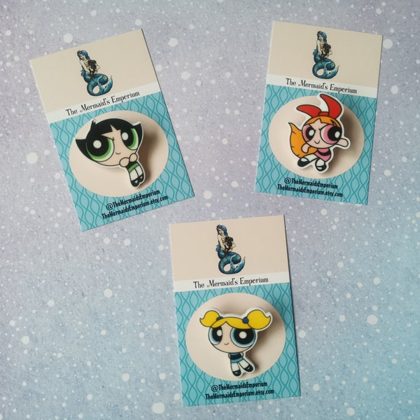 Powerpuff Girls Pin Badge